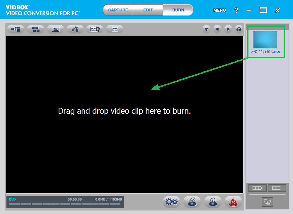 "There is no clip" message